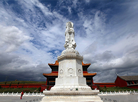呼倫貝爾旅游，滿洲里大覺禪寺