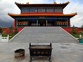 呼倫貝爾旅游，滿洲里大覺禪寺