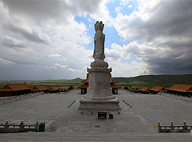 呼倫貝爾旅游，滿洲里大覺禪寺