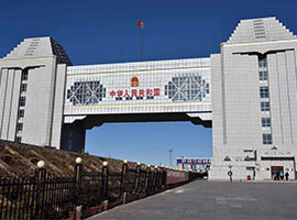 呼倫貝爾旅游，滿洲里國門旅游